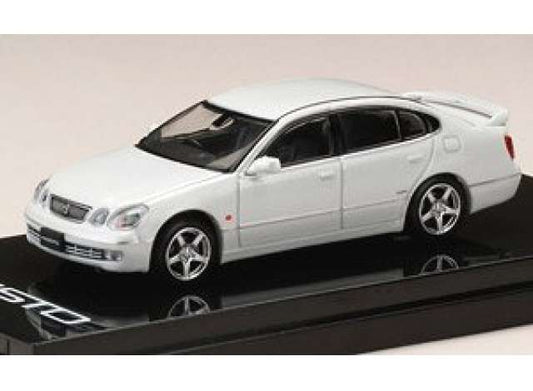 1/64 Toyota Aristo V300 Vertex Edition, white pearl crystal shine