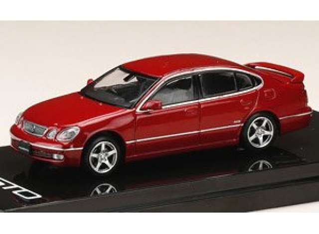 1/64 Toyota Aristo V300 Vertex Edition, red mica