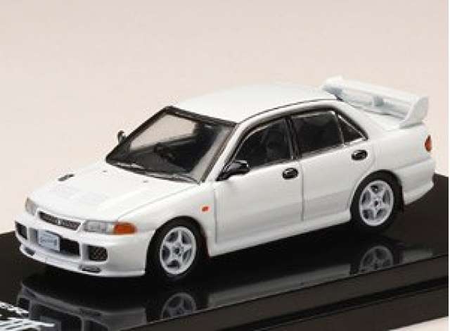 1/64 Mitsubishi Lancer GRS Evolution III (CE9A), scortia white