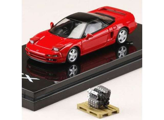 1/64 1990 Honda NSX (NA1) With Engine Display Model, formula red