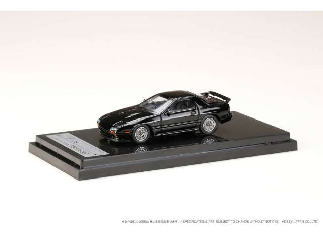 1/64 Mazda RX-7 (FC3S) GT-X, brilliant black