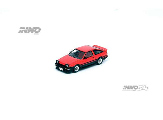 1/64 1985 Toyota Sprinter Trueno AE86, red/black