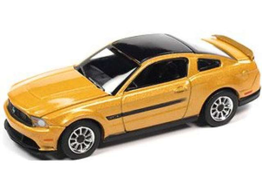 1/64 2012 Mustang GT/CS, Yellow Blaze Tricoat with Black GT/CS Side Stripes