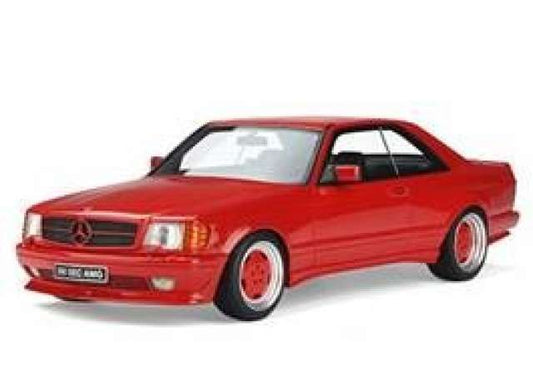 1/18 Mercedes Benz W126 560 SEC Wide Body *Resin series*, signal red 568