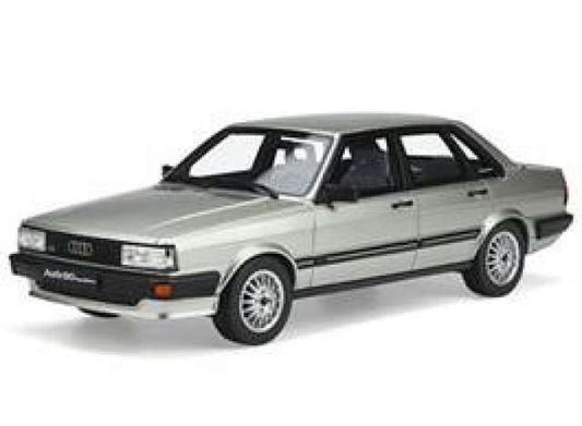 1/18 Audi 80 (B2) Quattro Zermatt *Resin series*, silver LY7Y