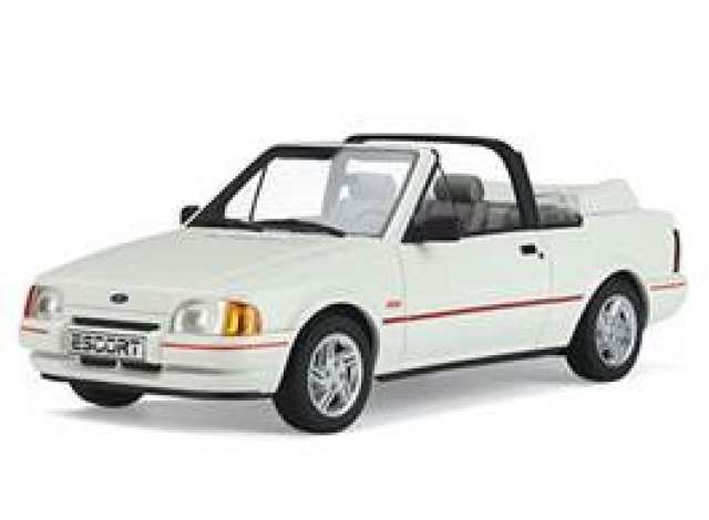 1/18 Ford Escort MK4 Cabriolet XR3i *Resin series*, diamond white