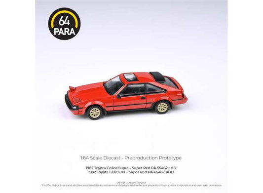 1/64 Toyota Supra Celica A60, red right hand drive