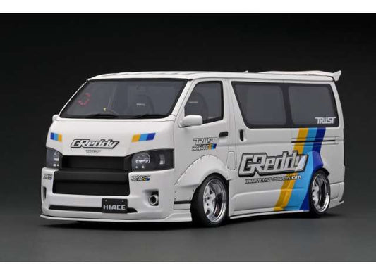 Preorder - Q2 2023 - 1/18 T.S.D. Works Hiace, white