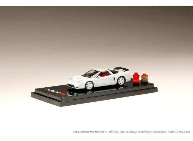 1/64 Honda NSX-R (NA2) with Genuine Seats Display Model, pearl white