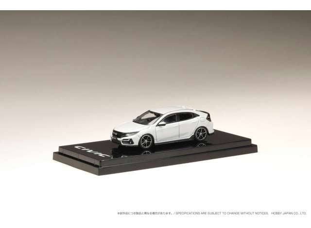 1/64 2020 Honda CIVIC H/B FK7, platinum white pearl