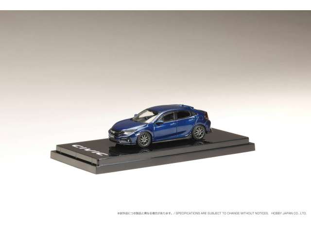 1/64 2020 Honda CIVIC H/B FK7 Customized Version, obsidian blue pearl