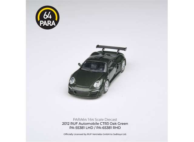 1/64 2012 RUF CTR3 Clubsport, oak green left hand drive