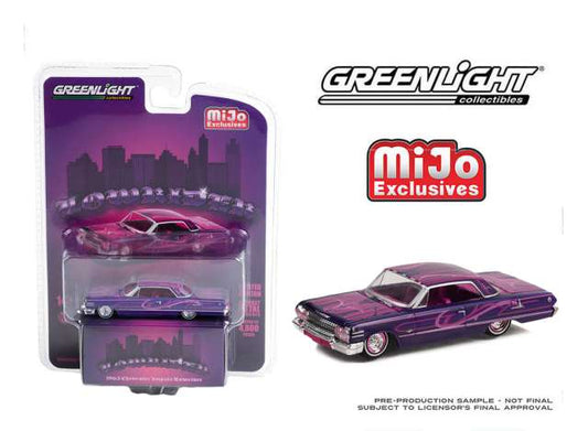 1/64 1963 Chevrolet Impala Lowrider, purple