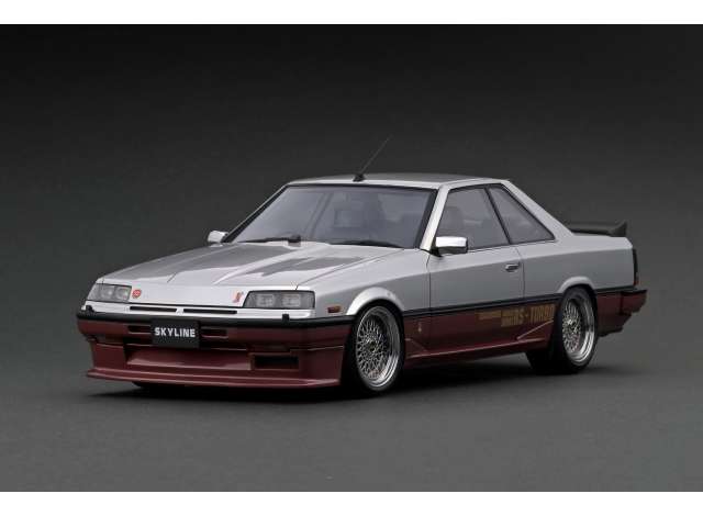 Preorder - Q3 2023 - 1/18 Nissan Skyline 2000 RS-X Turbo-C R30, silver/red