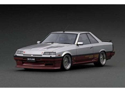 Preorder - Q3 2023 - 1/18 Nissan Skyline 2000 RS-X Turbo-C R30, silver/red