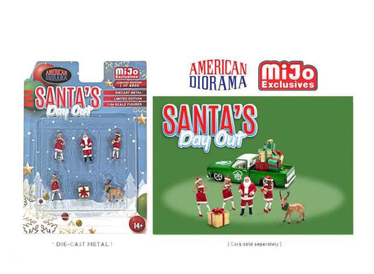 1/64 Santa's Day Out Figure set, various