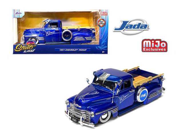 1/24 1951 Chevrolet pick-up, blue