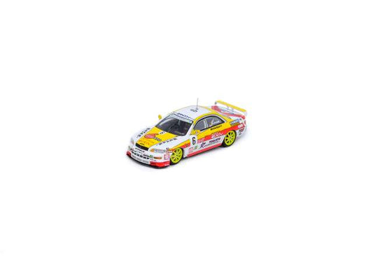 1/64 1997 Toyota Corona EXIV #6 Team Bandoh Macau Guia Race, white/yellow/red