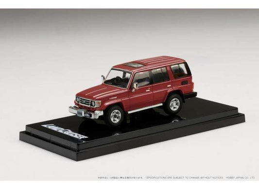 Preorder - Q2 2023 - 1/64 2001 Toyota Landcruiser 70 ZX 4 Door, red customized color