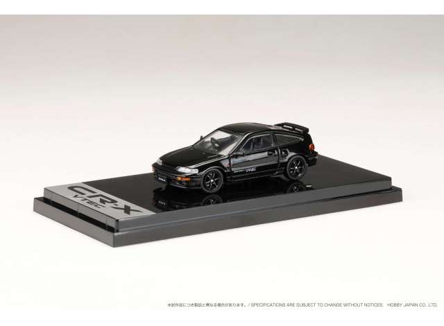 Preorder - Q2 2023 - 1/64 Honda CR-X SiR (EF8) J.D.M. Style, black