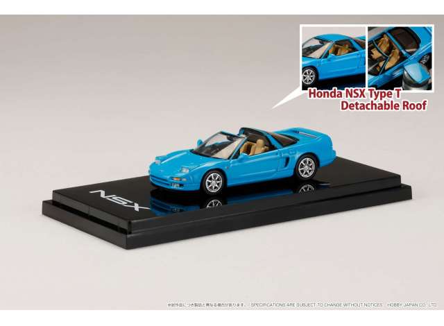 Preorder - Q2 2023 - 1/64 Honda NSX Type T with Detachable Roof, phoenix blue