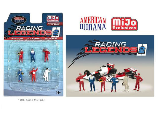 1/64 Racing Legends #2 Figure set