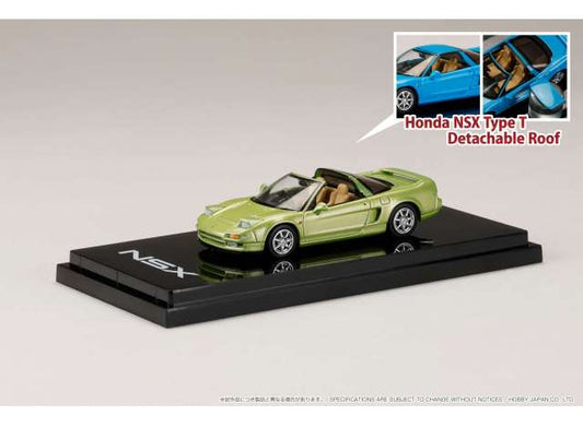Preorder - Q2 2023 - 1/64 Honda NSX Type T with Detachable Roof, lime green metallic