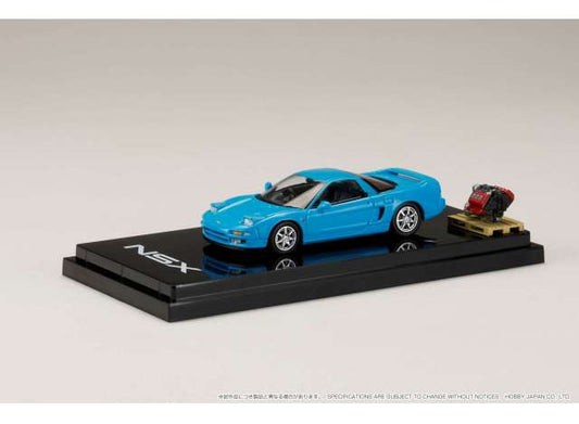 Preorder - Q2 2023 - 1/64 Honda NSX Coupe with Engine Display Model, Phoenix blue