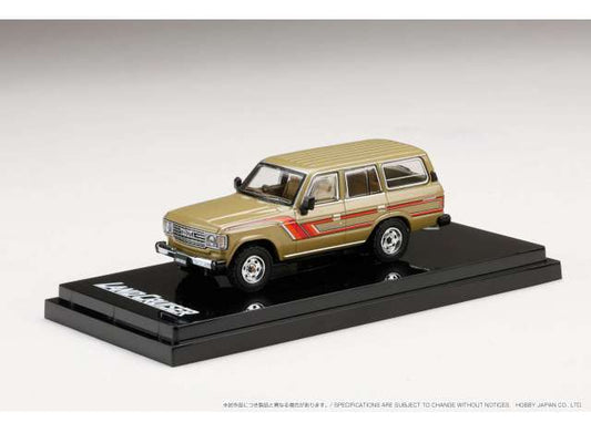 Preorder - Q2 2023 - 1/64 1984 Toyota Landcruiser 60 GX with side decal, beige metallic