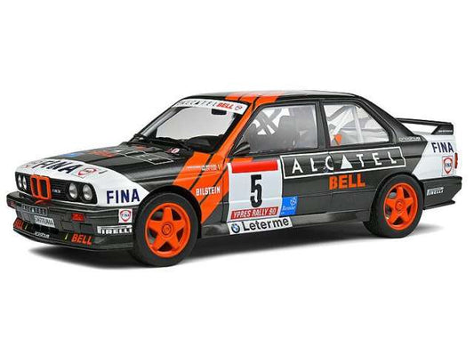 1/18 1990 BMW M3 (E30) #5 Rally Ypres, black/orange