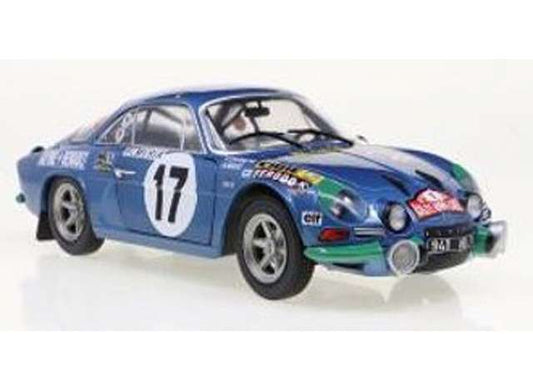 1/18 1972 Alpine A110 1600S #17 Rally Monte Carlo, blue