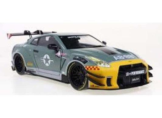 1/18 Nissan GTR 35 LB Work Body Kit 2.0 Army Fighter,