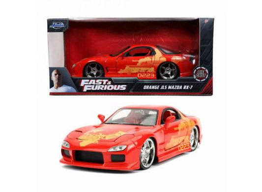 1/24 2001 Mazda JL5 RX-7 F&F, orange