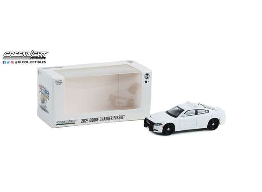 1/64 2022 Dodge Charger Pursuit *Hot Pursuit Series*, white