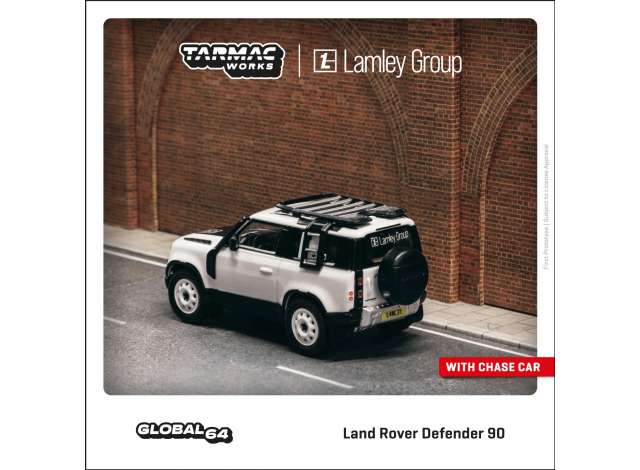 Preorder - October 2023 - 1/64 Land Rover Defender 90, white metallic ...