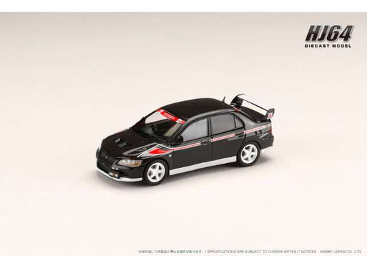 Preorder - Q3 2023 - 1/64 Mitsubishi Lancer GSR Evolution 7 Rally Style Version, amethyst black pearl