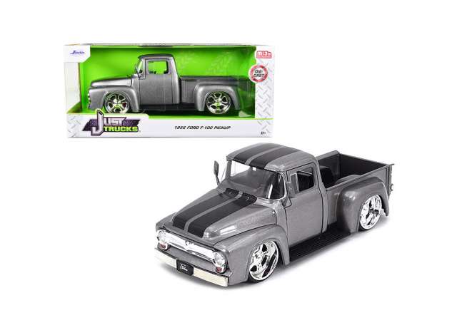 1/24 1956 Ford F100 Custom, grey/ black stripes