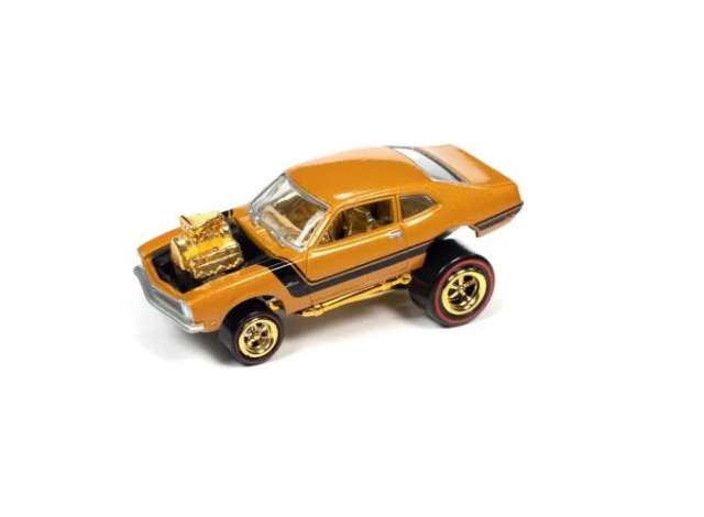 1:64 1972 Ford Maverick Zinger, gold