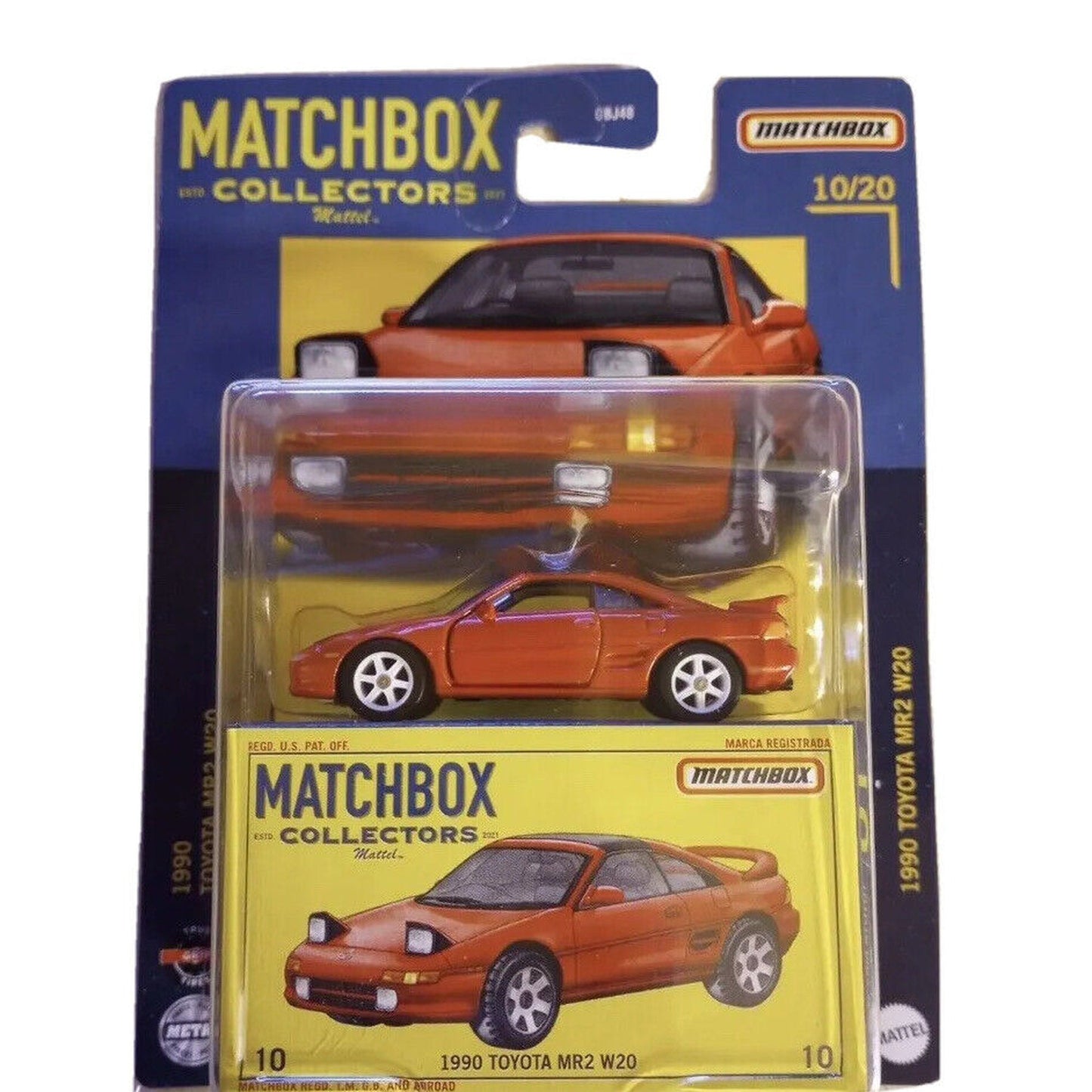 Matchbox Collectors - 1990 Toyota MR2 W20