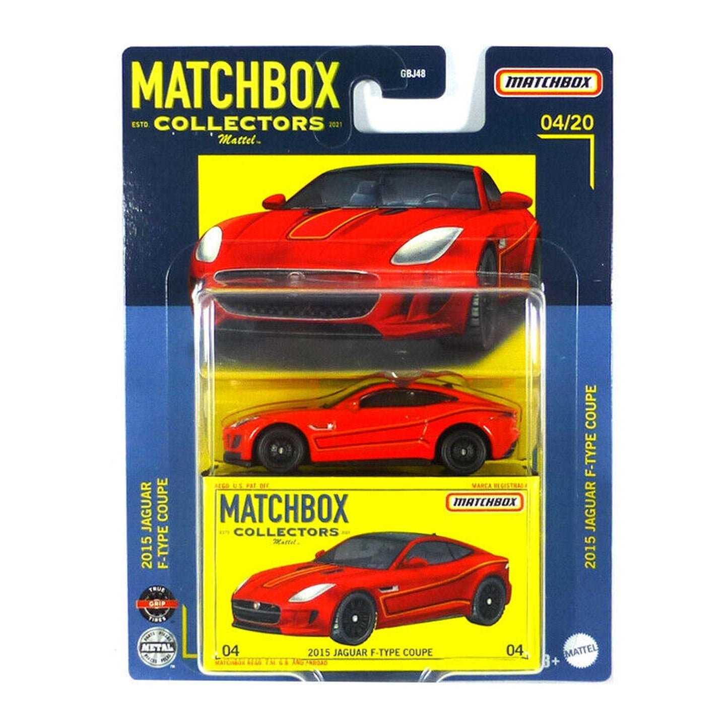 Matchbox Collectors - 2015 Jaguar F-Type Coupe, red