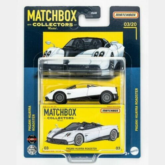 Matchbox Collectors - 2019 Pagani Huayra Roadster, white